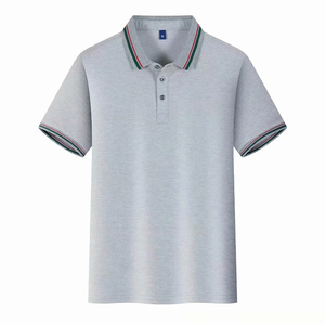 Vêtements pour hommes avec logo personnalisé à bas prix Vente en gros de polos uni - Product Image 5