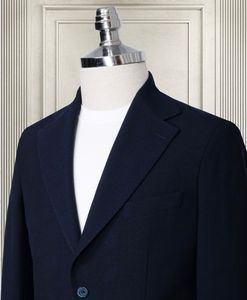 65% poliéster 35% viscosa para hombre Deporte azul oscuro traje moderno ajustado Casual traje de negocios para viajes de oficina y uso diario - Product Image 2