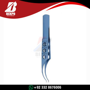 Pinzas de sutura McPherson premium de acero inoxidable, herramienta microquirúrgica oftálmica para atar suturas, instrumentos quirúrgicos con certificación CE ISO - Product Image 4