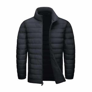 Thermal Filled Hooded Puffer <b>Jacket</b> Durable Warmth <b>Lightweight</b> Quilted Construction Windproof Waterproof Reversible Design Front - Product Image 3