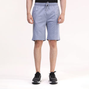 Shorts pour hommes respirants bleu clair mi-longs à taille élastique, meilleure qualité, prix bas, sur mesure, en stock, fabriqués au Pakistan - Product Image 1