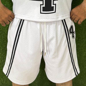 Uniforme de basket-ball pour hommes personnalisé, anti-rides, respirant, léger et à un prix raisonnable, ensemble de maillots de football pour basket-ball - Product Image 4