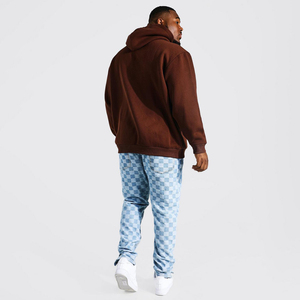 Sweat à capuche de haute qualité, respirant, en coton lourd, imprimé personnalisé, manches longues, hiver 2024 - Product Image 4