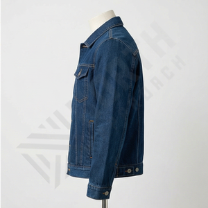 Chaqueta Vaquera Casual de Invierno para Hombre, Elegante, con Botones, Impermeable, Transpirable, Ecológica, de Alta Calidad - Product Image 3