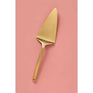 Couteau à gâteau et outils de service en acier inoxydable à faible coût avec un design élégant de qualité supérieure pour organiser des événements luxueux à petit budget - Product Image 1