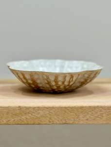 Tazón de vela de hierro con acabado blanco para relleno de cera, tarro decorativo Premium para centro de mesa de casa y uso de regalo - Product Image 4