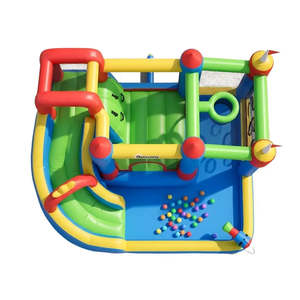 Castillo Inflable Infantil con Piscina, Equipo de Juego Divertido para Exteriores - Product Image 1