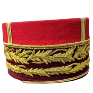 Nouveau service 2025, logo personnalisé, 100% laine, uniforme, casquette d'inspecteur de la Première Guerre mondiale, casquette de station - Product Image 6