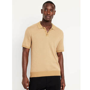 Polos frescos personalizados con logotipo de manga corta de alta calidad, polos para hombre, polos ligeros de secado rápido para hombre - Product Image 4