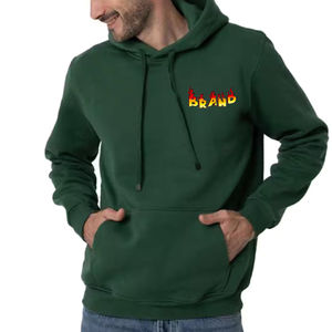 OEM/ODM 100% Polyester 330 grammes Sweatshirt à capuche d'hiver écologique et lourd sans cordon de serrage - Product Image 4