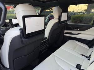 AUTO USATA 2024 LEXUS LX600 BIANCA 3.5L V6 TURBO SPORT 409CV/5200RPM 6 CILINDRI 7 POSTI TRASMISSIONE AUTOMATICA A 10 VELOCITÀ - Product Image 4