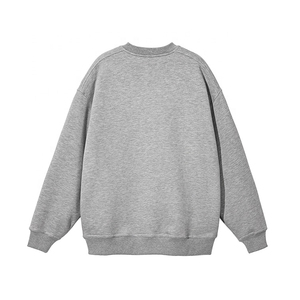 Sweat-shirt à col rond en coton unisexe-Casual, Soft, Breathable Pullover Sweatshirt basics, coton mélangé - Product Image 2