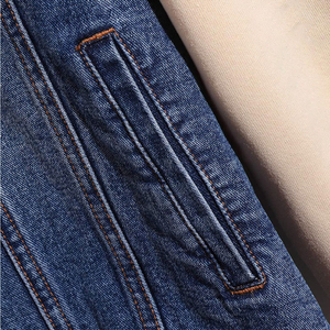 Chaleco vaquero sin mangas para hombre de alta calidad, cómodo, transpirable, diseño de logotipo personalizado, ropa exterior de invierno con opción OEM - Product Image 5