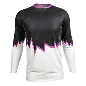 Vêtements de course moto unisexe pour adultes, jersey de motocross à séchage rapide, manches longues, imprimé personnalisé, équipement professionnel pour équipe de course % - Product Image 1