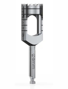 Taladros Trephine, herramientas de cirugía de implantes dentales de 8mm, instrumento de profundidad de acero inoxidable, taladros de implantes dentales - Product Image 1