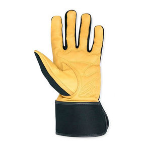 ถุงมือหนังถุงมือนิรภัยสำหรับทำงานถุงมือเชื่อมสำหรับอุตสาหกรรมปากีสถาน - Product Image 3