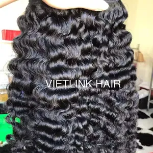 Hot Sale Burmese Curly Bundle Hair Raw Hair Unprocessed Human Hair Extensions From Burma No Tangle No Shedding From VietLink
