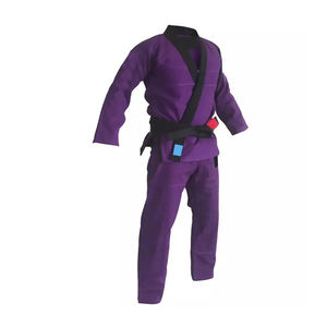 Vêtements de MMA professionnels costumes de karaté ensembles solides respirants de grande taille avec fermeture à la taille élastique uniformes d'arts martiaux de qualité supérieure - Product Image 1