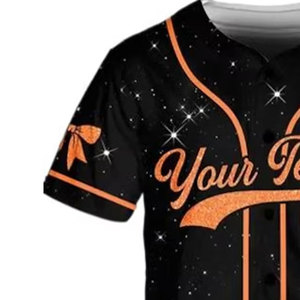 ชุดเสื้อเบสบอลเชียร์ลีดเดอร์เสื้อเจอร์ซีย์ออกแบบได้ตามต้องการ - Product Image 3