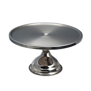 Soporte de pastel de aluminio de estilo antiguo de diseño clásico moderno de la mejor calidad de la India para pasteles de boda y ocasiones especiales - Product Image 1