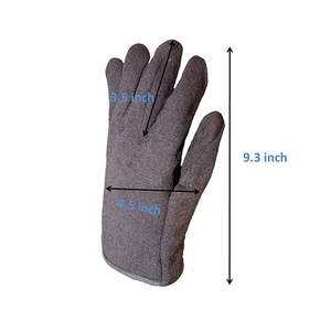 ถุงมือผ้าฝ้ายแบบเต็มนิ้ว2023ซักได้ระบายอากาศได้ดีเยี่ยม - Product Image 4