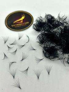 ขนตาสำหรับต่อขนตา3D 4D 5D ธรรมชาติแบบเต็มแถบถาดขนมิงค์3D มังสวิรัติ - Product Image 5