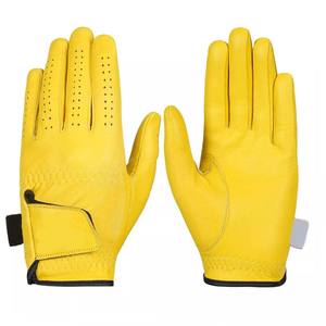 Gants de golf pour femmes de qualité supérieure, main gauche et droite, cuir de cabretta, sport, respirant, bracelet de poignet réglable, gants de golf - Product Image 6