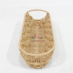 Top Trending Oval Paper Rope Tray Container Vietnam Manufacture Supply for Home Organization <b>Storage</b> <b>Boxes</b> & Bins - Product Image 6