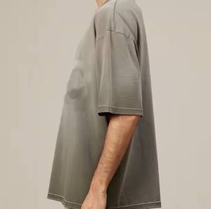 เสื้อยืดผู้ชายขนาดใหญ่220gsm ใหญ่พิเศษพิมพ์ลายสินค้ามาใหม่ระบายอากาศได้แห้งเร็วทำจากผ้าฝ้ายแท้100% - Product Image 3