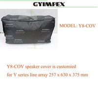 Housse de protection imperméable personnalisée pour enceinte de sonorisation passive à deux voies haute performance Y8-COV Line Array