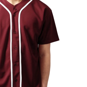 Maillot de baseball et de softball à boutons personnalisés de haute qualité pour hommes, design respirant, taille personnalisée avec maillot de baseball - Product Image 5