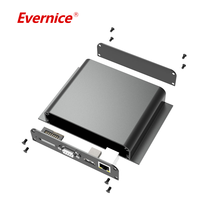 Boîtier en aluminium anodisé pour usinage CNC Boîtiers d'instruments électroniques Boîte de jonction Boîtier PCB