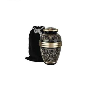 Cenizas de estilo de lujo, cenizas funerarias decorativas hechas a mano, recuerdo de cremación, urnas de cremación de Metal de latón hechas a medida - Product Image 3