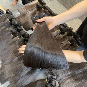 Extensiones de cabello humano liso de hueso de alta calidad 100% New Order de hoy en varios colores 30 May - Product Image 3