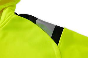 Sweat-shirt à capuche à manches longues pour homme, veste décontractée, fermeture éclair, polaire, vêtements de travail de sécurité - Product Image 6