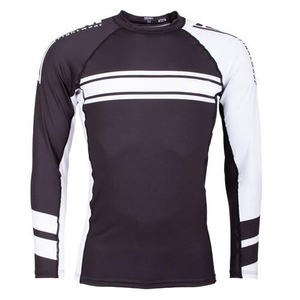 <b>Design</b> Your Own Brand Turtleneck <b>Compression</b> Rash Guard Men's Breathable Spandex/Nylon Sportswear Gym Fitness <b>Shirt</b> - Product Image 4