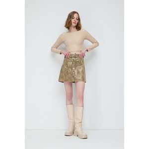 Top Corto de Satén Brillante para Mujer, Diseño Básico sin Espalda con Logotipo Bordado, Estilo Casual, Tintes Lisos, Tallas XS-XL para Otoño y Primavera - Product Image 3