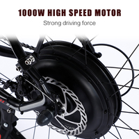 Vélo de montagne électrique AKEZ 29 pouces 48V 1000W pour livraison, 18Ah longue autonomie, vélo électrique adulte, OEM ODM, entrepôt UE, livraison rapide