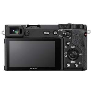 Professional A6600 Mirrorless <b>Camera</b> with 18-135mm 55-210mm Lenses LED Video Light Microphone 64GB Memory Card Video Bundle Kit - Product Image 4