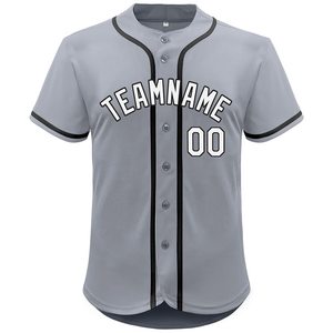 Uniforme de sublimación de Jersey de béisbol con botón completo de alta calidad personalizado para hombres y mujeres, ropa de Softbol Juvenil - Product Image 1