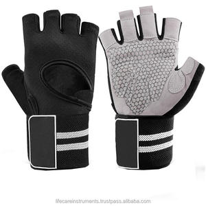 Fábrica de alta calidad al por mayor Personalizable Fitness y levantamiento de pesas Guantes de gimnasio Guantes de ciclismo - Product Image 4