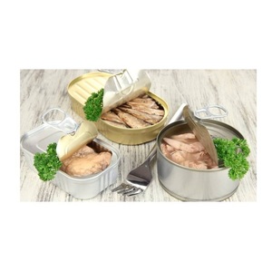Mariscos enlatados Pescado enlatado Atún enlatado en salmuera/aceite vegetal a la venta al mejor precio al por mayor - Product Image 4