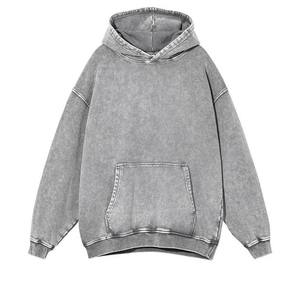 Sudaderas con capucha personalizadas de último diseño más nuevo para hombres Impresión digital personalizada Colores sólidos en tela de lana de algodón Precio de venta - Product Image 2