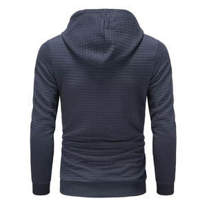 Sudadera con Capucha Unisex de Alta Calidad, 100% Algodón, Tejido Waffle Grueso, Personalizable, Estilo Urbano Otoñal para Hombre - Product Image 3