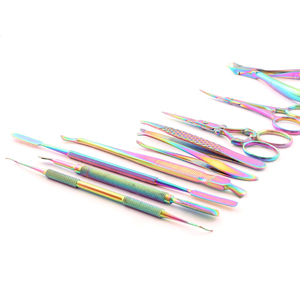 Premium High Quality Stainless Steel <b>Cuticle</b> <b>Pusher</b> Durable <b>Nail</b> Cleaning Instrument Double-Use Reusable for Manicure - Product Image 4