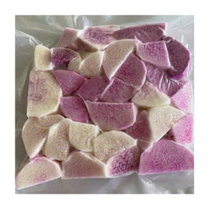 Tranches de cubes entiers d'igname congelée blanche et violette pour l'exportation Ingrédient de cuisson en vrac Légumes-racines transformés du Vietnam - Product Image 3