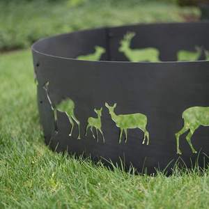 Unique Design Round Shape Metal Fire Pit Ring Outdoor Heating Decorative for Garden Outdoor Use Metal Fire Pit Ring - Product Image 3