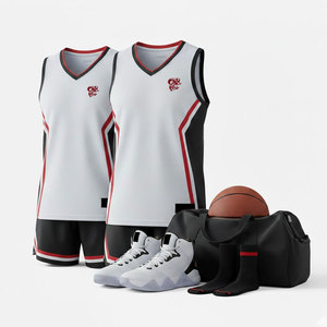 Tenue de basket-ball moderne et confortable pour équipe, idéale pour les entraînements, les matchs et les tournois, avec un tissu doux et extensible. - Product Image 1