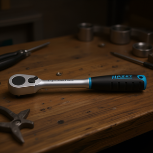 ประแจวงล้อแบบกลับด้านได้ Hazet HiPer ขนาด 1/2 นิ้ว พร้อมมุมการทำงานที่เล็ก (4) ฟันละเอียดเพื่อความแม่นยำ - Product Image 3