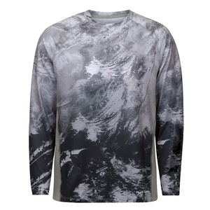 Camisetas de Pesca de Poliéster con Estampado por Sublimación Personalizado, Diseña Tu Propio Logotipo, Camisetas de Pesca de Manga Larga de Alto Rendimiento - Product Image 1